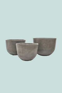 Raglan Mid Bowl Planter Range - 3 Colours - 3 Sizes