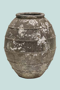 Earthenware Pots Planters: Antique Spiral Vase Planter