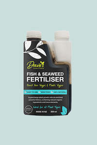 Plant Care: Dave's Fish & Seaweed Fertiliser - 250ml