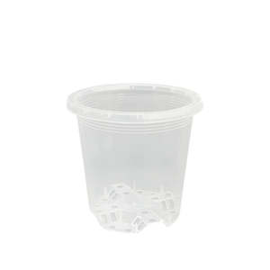 Nursery Pots Saucers: Clear Nursery Pot 9cm (330ml)