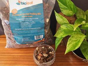 Bio Leaf Premium ORCHID Potting Mix - COARSE 8-20mm 10 Litre