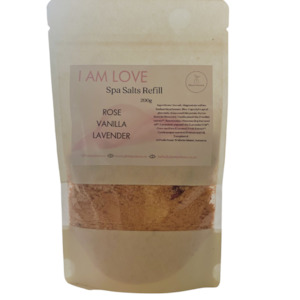 I AM LOVE Spa Salts Refill 200g