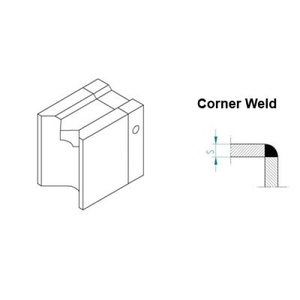 Welding Shoe Corner Weld 5-8mm for Mini