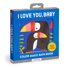 I Love You. Colour Magic Bath Book - Mudpuppy