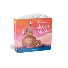 Books: Kuwi's Huhu Hunt Board Book by Kat Quin