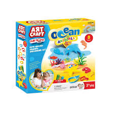 Ocean Animals Dough Set - Art Craft