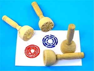 Paint and Clay Stampers Set of 4 - Anthony Peters