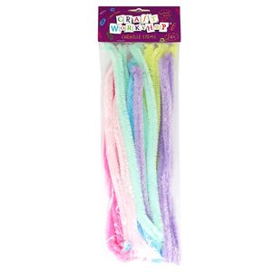 Pipecleaners Jumbo Pastel - Craft Workshop