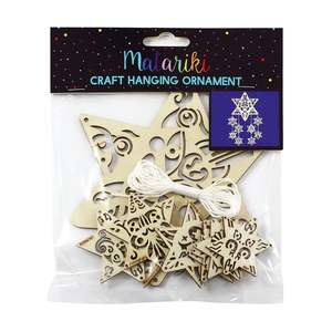 Maori Resources: Matariki Craft Hanging Ornament 9pc - Learning Toolbox