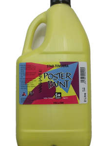 Tempera paint yellow 2lt