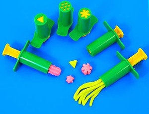 Playdough: Dough Extruders (set of 3)