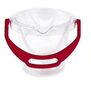 Bucket - round clear 13cm H - Dantoy