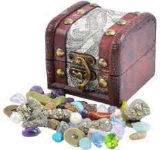 Dolls: Treasure Chest of Gems and Rocks