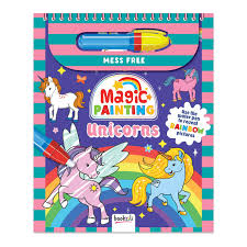 Games: Magic Water Painting Unicorns - Bookoli