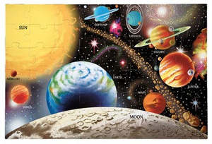 Puzzles: Solar System 48pc - Melissa & Doug