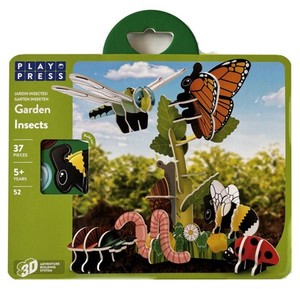 Puzzles: 3D NZ Garden Insect Playset - S&N