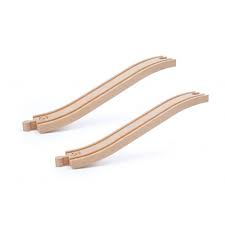 Trains: S Shape Wooden Track 2pc - Hape