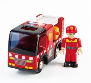 Trains: Fire Truck with Siren - Hape