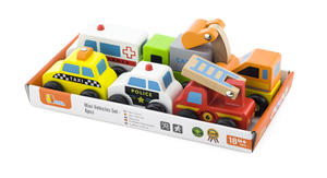Emergency Vehicle Set 6pc - VIGA