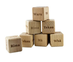 Māori Counting Blocks 7pc - Koha Create