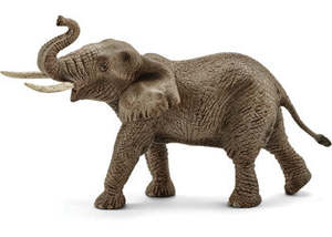 Figures Wild Animals: African Elephant Male - Schleich