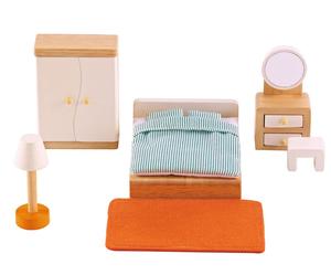 Doll House Furniture: Master Bedroom - Hape