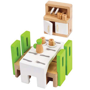 Doll House Furniture: Dining Room - Hape
