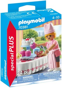Figures People: Baker with Dessert Table - Playmobil
