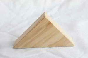 Half unit triangle