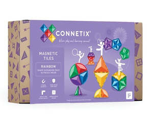 Construction: Rainbow Shape Expansion Pack 36pc - Connetix