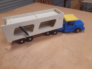 Wooden Transporter Painted - NZ Made
