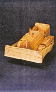 Wooden Bulldozer