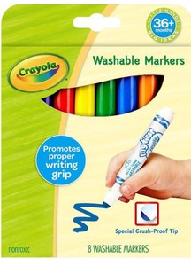 Felts Markers: Crayola My First Washable Markers - 8pc