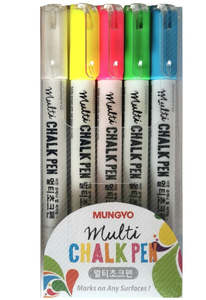 Chalk Pen Set of 5 - Mungyo