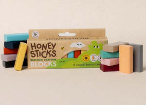 Honeysticks Crayon Blocks - 12pc