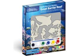 Craft Items: CYO Wooden Great Barrier Reef - AusGeo