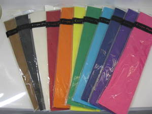 Crepe Paper - std colour