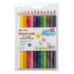 Coloured Pencils Jumbo 12pc - FAS