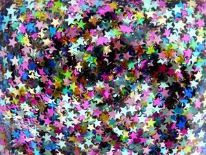 Glitter Stars - 35g bag - Craft Workshop