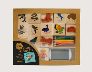 Tane & Ruby's NZ Tiki Tour Stamp Kit - Moana Road