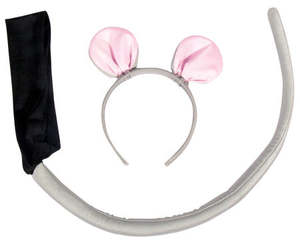 Animal Dressups: Mouse Ears and Tail - Gollygo