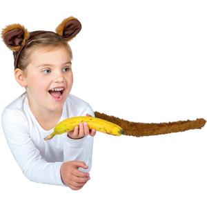 Monkey headgear and tail - Gollygo