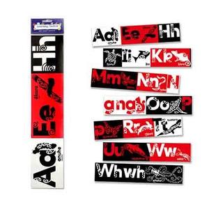 Friezes Borders: Maori Alphabet Wall Border - Learning Toolbox