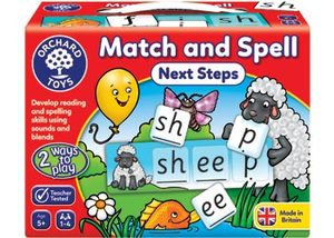 Literacy: Match & Spell Next Steps - Orchard Toys