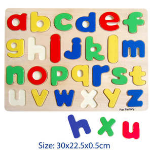 Literacy: Alphabet puzzle- Lower Case - Fun Factory