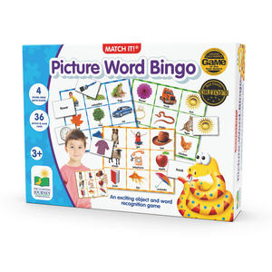 Match It - Picture Word Bingo- Learning Journeys