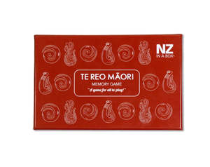 Games Maori: Memory Game - Te Reo Māori - NZ in a Box