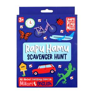 Games Maori: Te Reo Maori Rapu Hamu Scavenger Hunt Box Set