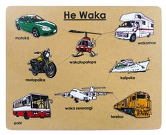 Puzzles Maori: He Waka (Transport) Puzzle