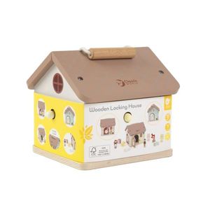 Wooden Locking House - Classic World